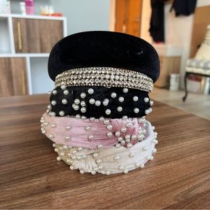Five piece women’s headband set